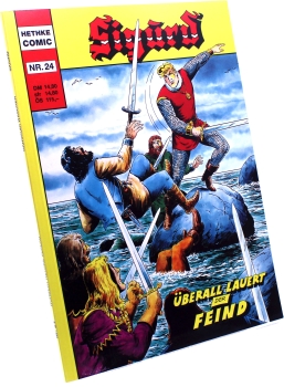 Hansrudi Wäscher SIGURD Hethke Comic Album 24: Überall lauert der Hund